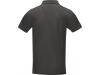 Polo para homem em material orgnico GOTS Graphite