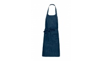 AVENTAL POLISTER / ALGODO COM BOLSO Denim