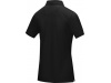 Polo para mulher em material orgnico GOTS Graphite