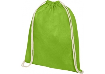 Mochila com cordes em algodo 140 g/m Oregon