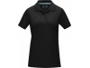 Polo para mulher em material orgnico GOTS Graphite