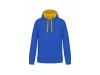 SWEATSHIRT COM CAPUZ EM CONTRASTE