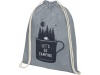 Mochila com cordes em algodo 140 g/m Oregon