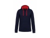 SWEATSHIRT COM CAPUZ EM CONTRASTE