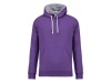 SWEATSHIRT COM CAPUZ EM CONTRASTE