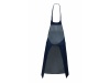Avental polialgodo sem bolso Denim