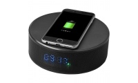 Coluna despertador Bluetooth com base de carregamento sem fios Circle