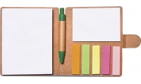 Bloco Notas Adesivas Post-It em Carto Reciclado + Esferogrfica ECONOTE