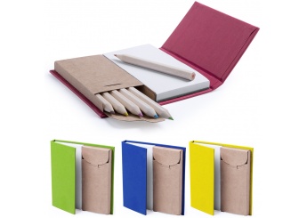 SET 6 Peas + Bloco 60 folhas LUMAR
