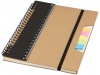 Caderno A5 de papel reciclado com rgua e notas adesivas Josie