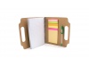 Bloco de Notas Adesivas Post-It em Carto Reciclado + Esferogrfica MAKRON