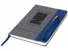 Bloco de notas A5 jaspeada com aspecto lateral similar a couro Heathered