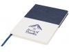 Bloco de notas A5 de lona bicolor Two-tone