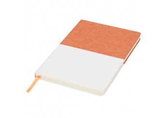 Bloco de notas A5 de lona bicolor Two-tone