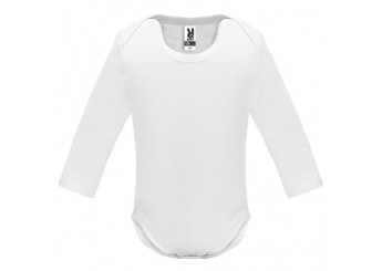 Body de beb de manga comprida Branco HONEY L/S 