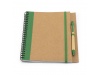 Caderno em Carto Reciclado + Esferogrfica TUNEL