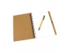 Caderno em Carto Reciclado + Esferogrfica TUNEL