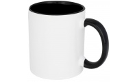 Caneca para sublimao com asas e interior de cor Pix