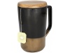 Caneca de cermica com tampa de madeira Tahoe