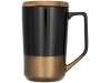 Caneca de cermica com tampa de madeira Tahoe
