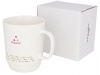 Caneca de cermica com partes transparentes Glimpse