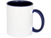 Caneca para sublimao com asas e interior de cor Pix