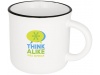 Caneca de cermica para acampamento Lakeview