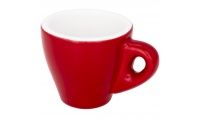 Caneca de caf espresso colorida Perk