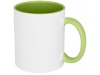 Caneca para sublimao com asas e interior de cor Pix