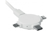 Cabo de carregamento 3-em-1 LIGO CABLE