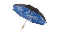 Guarda-chuva dobrvel automtico de 2 seces de 21 Polegadas Blue skies