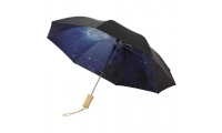 Guarda-chuva dobrvel automtico de 2 seces 21 Polegadas Clear-night