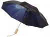 Guarda-chuva dobrvel automtico de 2 seces 21 Polegadas Clear-night