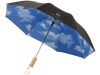 Guarda-chuva dobrvel automtico de 2 seces de 21 Polegadas Blue skies