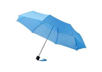 Guarda-chuva dobrvel de 3 seces de 21,5 polegadas Ida