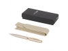 Caneta com bolsa de couro Pearl