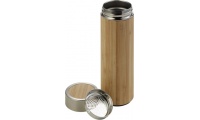 Garrafa trmica em bambu 420ml