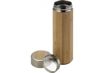 Garrafa trmica em bambu 420ml