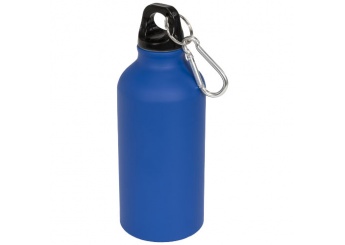Garrafa de desporto com mosqueto e acabamento mate 400ml Oregon