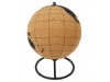 Globo em cortia com suporte e 12 pins PINPOINT