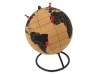 Globo em cortia com suporte e 12 pins PINPOINT
