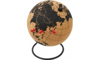 Globo em cortia com suporte e 12 pins PINPOINT