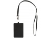 Fita de pescoo porta cartes Heathered