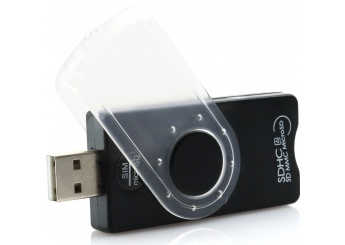 Leitor Cartes de memria + Carto Cidado USB 2.0 SECURE