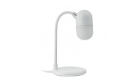 Carregador Wireless com lmpada e coluna Bluetooth CAPUSLA  