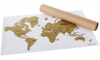 Mapa para raspar Wanderlust