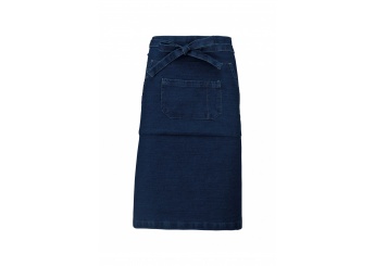 AVENTAL DE ALGODO COMPRIDO Denim