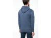 Sweatshirt com capuz em polister/algodo