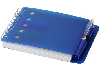 Caderno de bolso com caneta e notas adesivas Kent