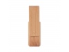 USB 16GB com capa protetora de bambu